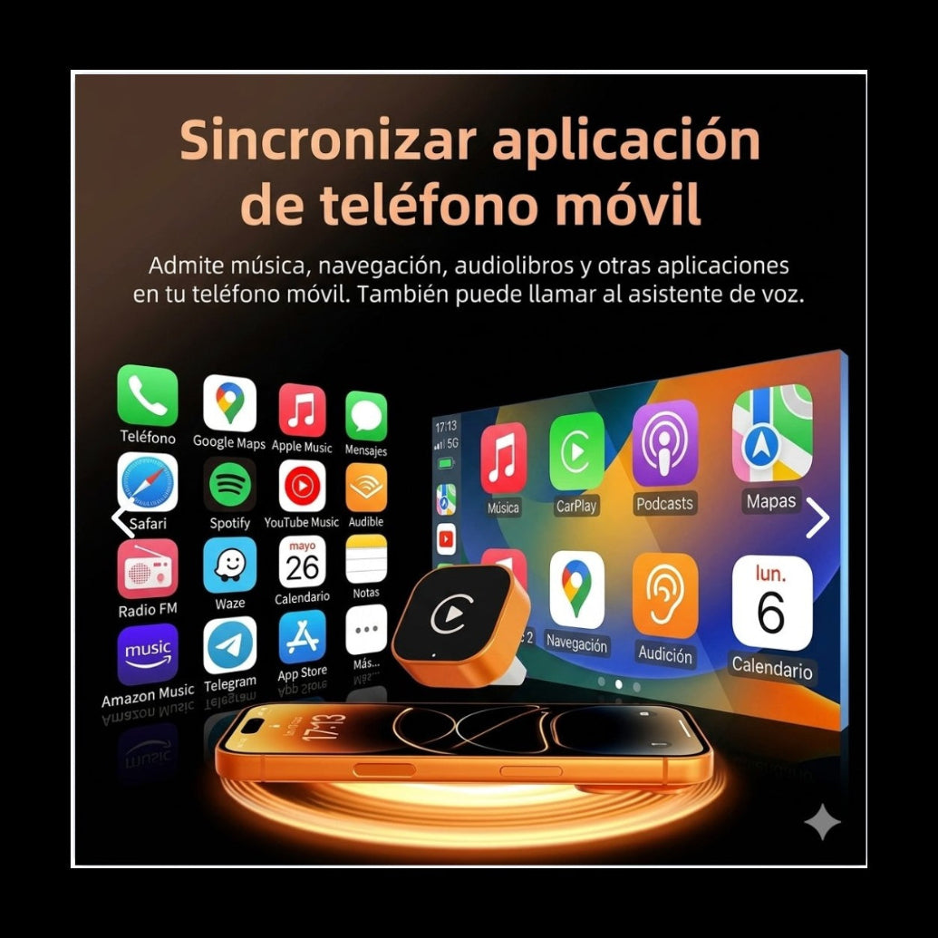 CarPlay Adaptador para Carro